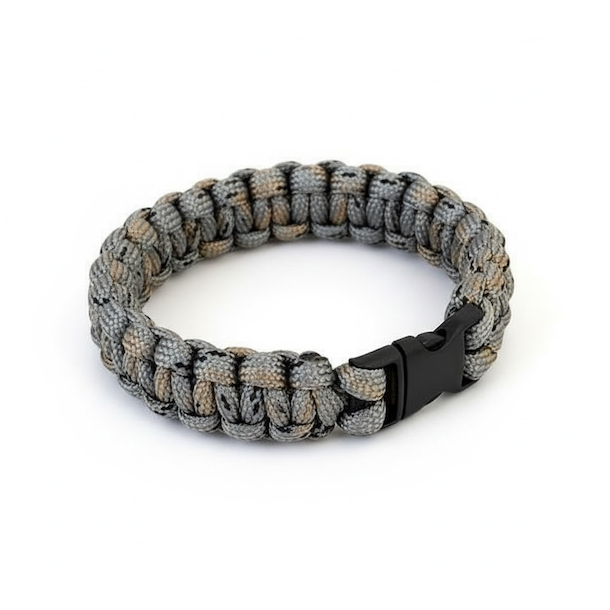 Stilfuldt, robust og unikt paracord armb�nd � h�ndlavet kvalitet, model F