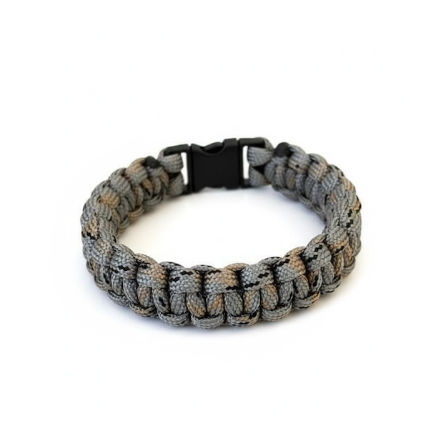 Stilfuldt, robust og unikt paracord armb�nd � h�ndlavet kvalitet, model F