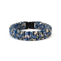 Stilfuldt, robust og unikt paracord armb�nd � h�ndlavet kvalitet, model E