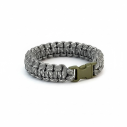 Stilfuldt, robust og unikt paracord armb�nd � h�ndlavet kvalitet, model A