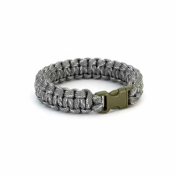 Stilfuldt, robust og unikt paracord armb�nd � h�ndlavet kvalitet, model A
