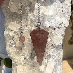 Pendul jordbrkvarts | 21 x 3,7 x 2 cm