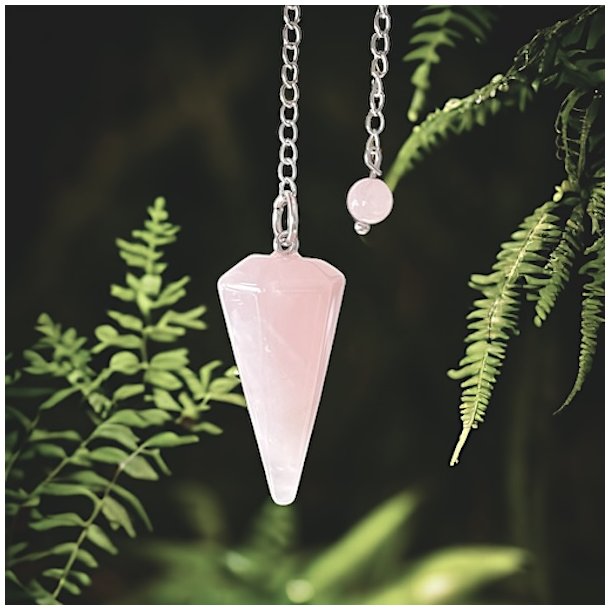 Penduler Rosenkvarts | Rosakvarts | Ml 22 x 4 x 2 cm