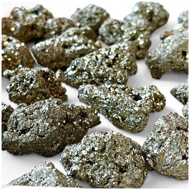 Pyrit | Klynger | r sten | 3 - 4,5 cm