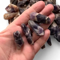 M�rke r� Ametystspidser fra Afrikas Dybder 3 - 3,5 cm