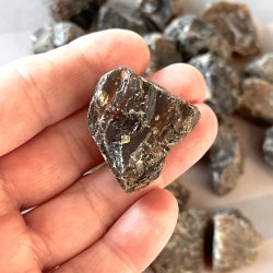 Naturligt Baltisk Rav i R Form  Unikke Stykker, 3-3,5 cm, 6-8 g