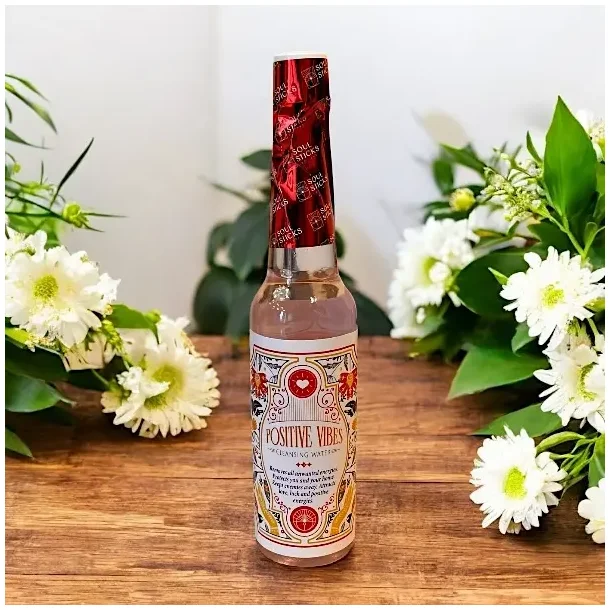 Cleansing Water til positiv energi og klarhed  221 ml spirituelt renselsesvand til hjem og sjl