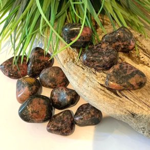 Rhodonit | lommesten | Ml 3 - 4 cm