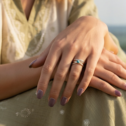 Justerbar Stlring med Bl Howlit  Sjlens Ro