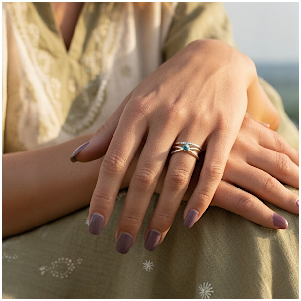 Justerbar Stlring med Bl Howlit  Sjlens Ro