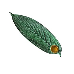 Unik Rgelsesholder udformet som Blad  Ml 23 x 7 cm