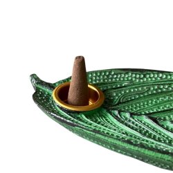 Unik Rgelsesholder udformet som Blad  Ml 23 x 7 cm