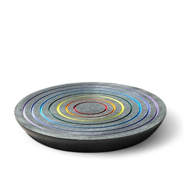 Regnbue Rgelsesholder i Sbesten til Pinde og kegler - 10 cm