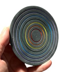 Regnbue R�gelsesholder i S�besten til Pinde og kegler - �10 cm