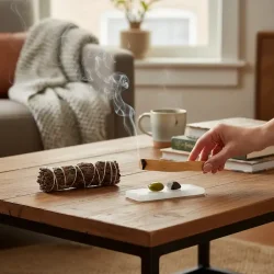 Indre Balance � Renselseskit med Krystaller og Hellige Dufte