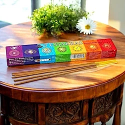 7 chakra rgelsespinde fra Green Tree