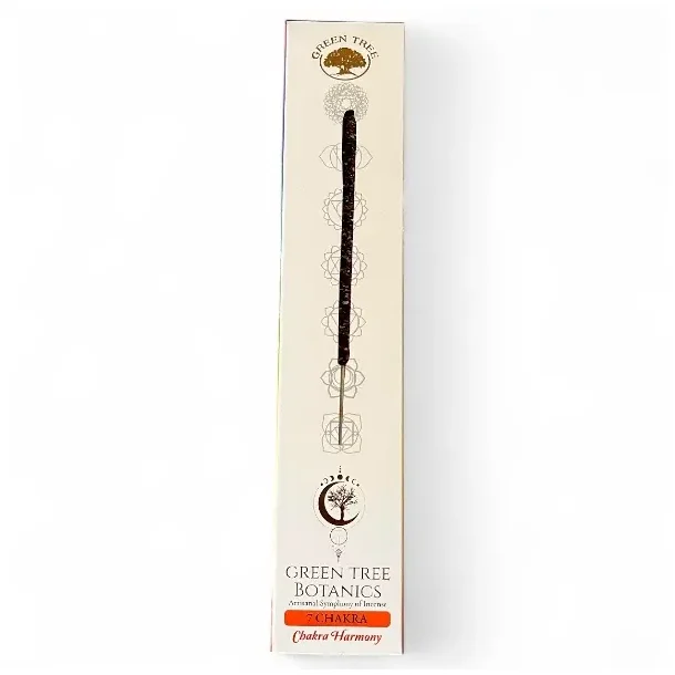 7 Chakra botaniske r�gelsespinde med urter og �teriske olier � h�ndrullede