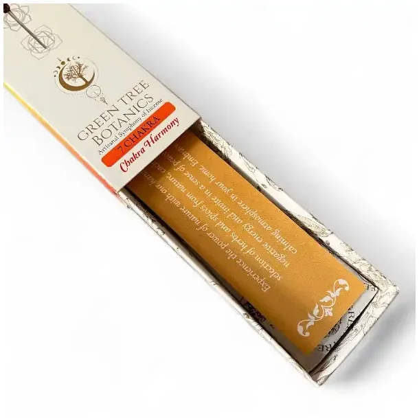 7 Chakra botaniske rgelsespinde med urter og teriske olier  hndrullede