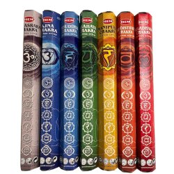 7 Chakra Rgelsespinde i Gaveske fra HEM  Oplev Harmoni og Balance