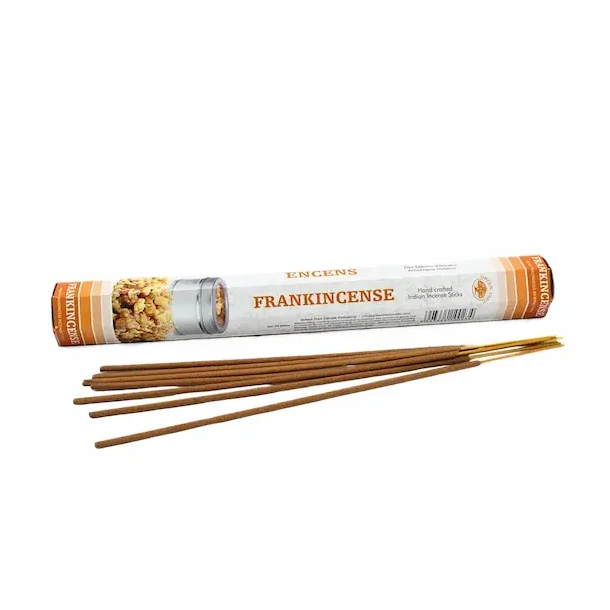 Frankincense R�gelse � 20 H�ndrullede R�gelsespinde til Renselse, Ro &amp; Meditation