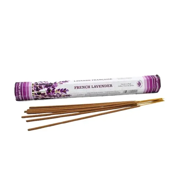 Fransk Lavendel Rgelsespinde  20 stk. beroligende duft fra Green Tree