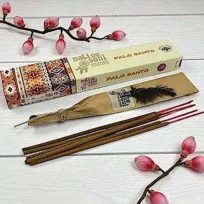 Native Soul Palo Santo rgelsespinde  ca. 12 stk. luksuris hndrullet rgelse