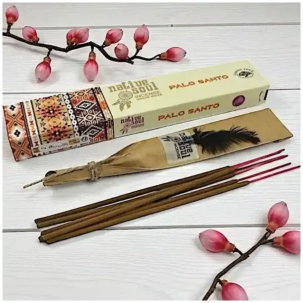 Native Soul Palo Santo r�gelsespinde � ca. 12 stk. luksuri�s h�ndrullet r�gelse