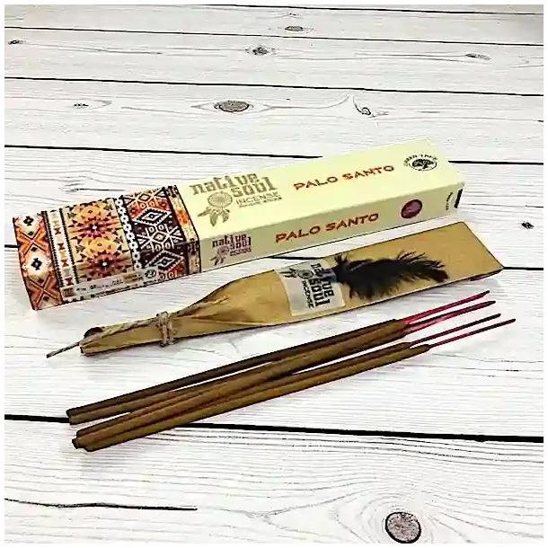 Native Soul Palo Santo r�gelsespinde � ca. 12 stk. luksuri�s h�ndrullet r�gelse