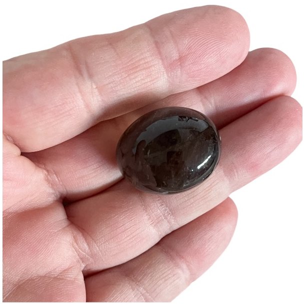 R�gkvarts Lommesten, Runde/ovale,  M�l imellem 2 - 3 cm