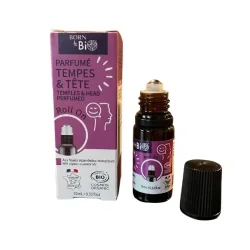 �kologisk Roll On med Pebermynte � Lindring af Lettere Hovedpine 10 ml