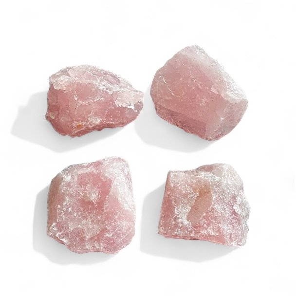 Rosenkvarts  | r� | V�gt ca. 290 - 360 gram