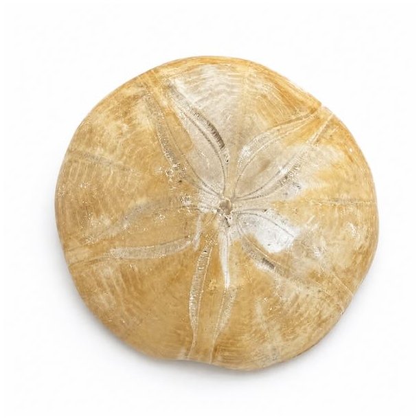 Fossil Sand Dollar 7,9 cm � �gte fossilt s�pindsvin i flot kvalitet (1)