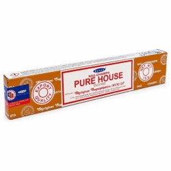 Satya Pure House h�ndrullede r�gelsespinde 15 g i original �ske p� hvid baggrund.