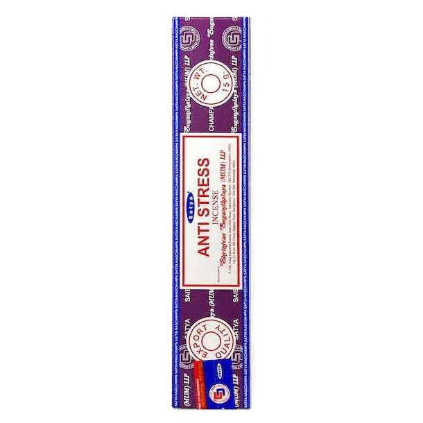Satya Anti Stress r�gelsespinde &ndash; 15 gram h�ndrullet indisk masala-r�gelse