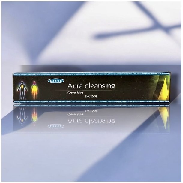 R�gelsespinde Satya Aura Cleansing, green mint - 15 gram