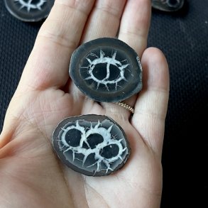 Septarie geode par,  UNIKA, Ml 3,5 x 2,7 cm