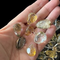 Shaman Dreamstone dr�be 2 til 2,5 cm lodolit gardenkvarts