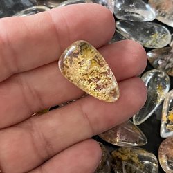 Meget fine drbeformede Shaman Dreamstone, Ml 2 - 2,5 cm