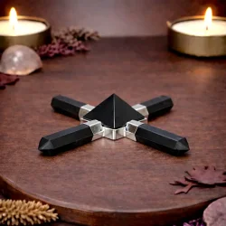 Shungit Energi Generator 10 x 10 cm � Eksklusiv Energi Beskyttelse til Hjemmet