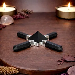 Shungit Energi Generator 10 x 10 cm � Eksklusiv Energi Beskyttelse til Hjemmet