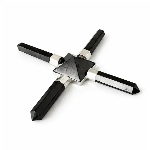 Shungit Energi Generator 10 x 10 cm � Eksklusiv Energi Beskyttelse til Hjemmet