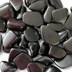 XL Flad Shungit Lommesten | Ml: 4 - 5 cm