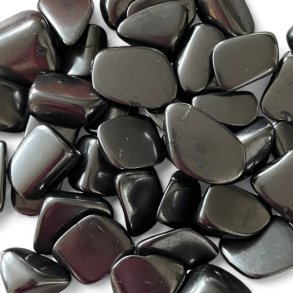 XL Flad Shungit Lommesten | Ml: 4 - 5 cm