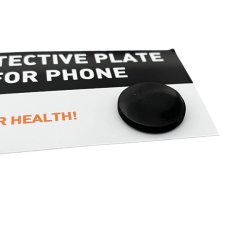 Shungit beskyttelsesplade til mobil, Ml 2,2 cm