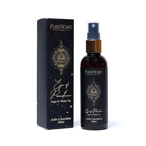 Eye of Providence aura-rensende rumspray med hvid salvie og hvid te 100 ml