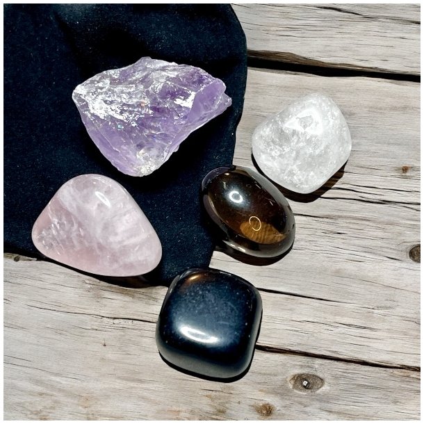 Gaias S�vnkrystals�t � Krystaller p� 2,5 - 3 cm til Bedre S�vnkvalitet