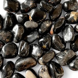 Kraftfuld Sort Onyx XL sten � 3-4 cm