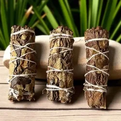 Sort salvie smudge | M�l ca. 10,5 -11 cm