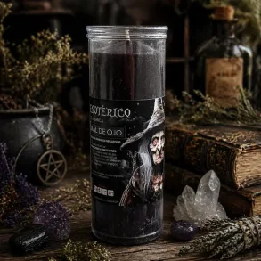 Sort spell lys ca. 120 t � beskyttelse & renselse