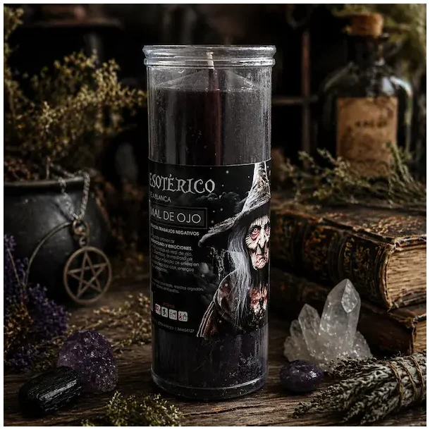 Sort spell lys ca. 120 t � beskyttelse &amp; renselse